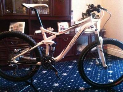 Stolen 2010 specialized xc pro in white