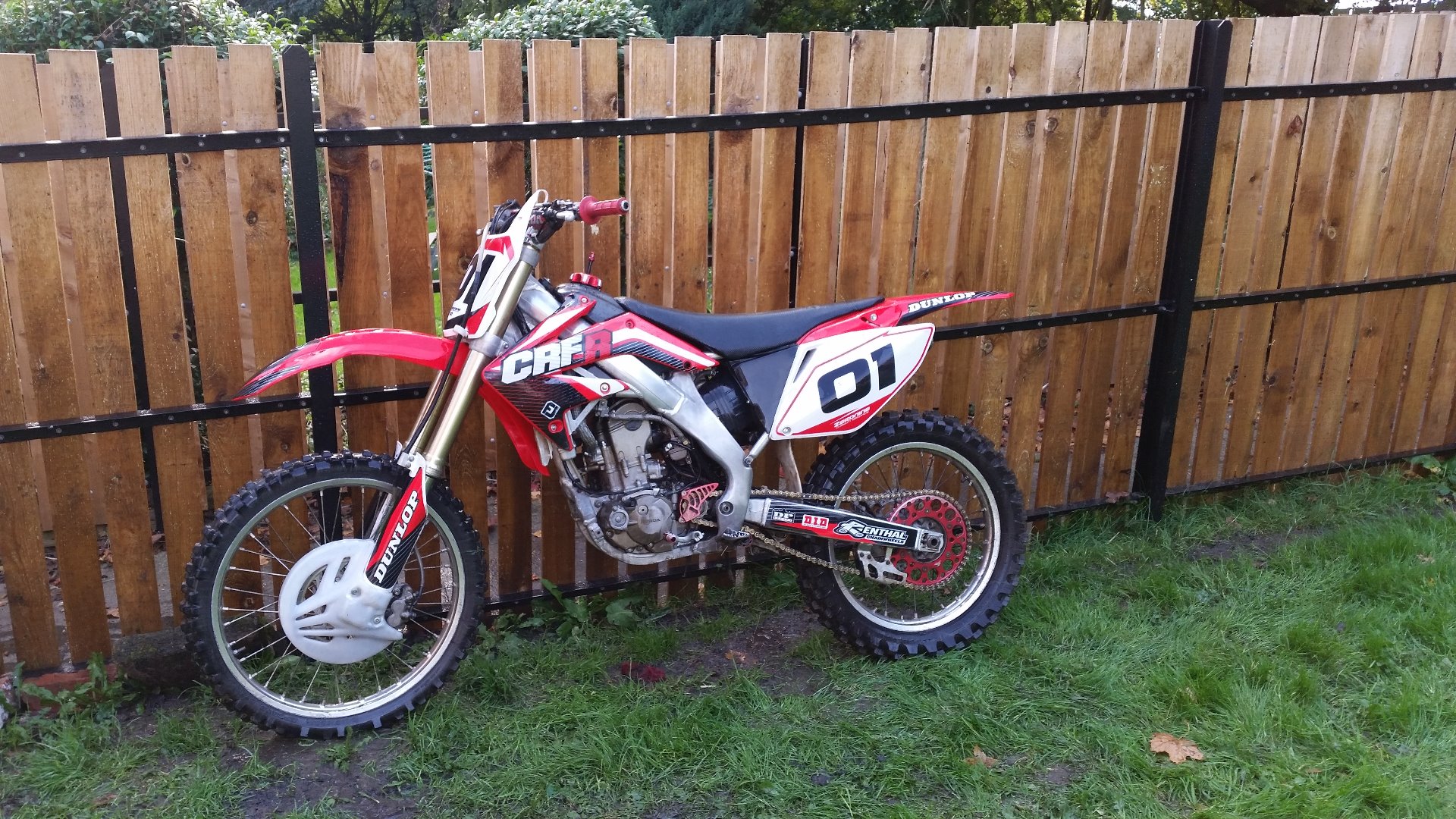 Stolen honda crf 250