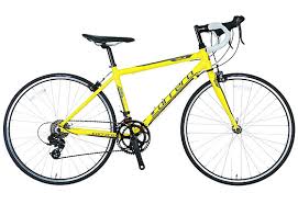 yellow carrera bike