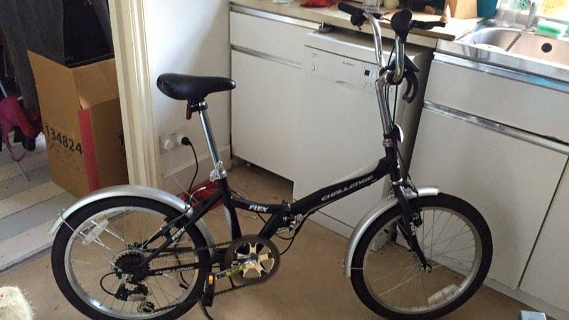 challenge flex 20 inch folding bike