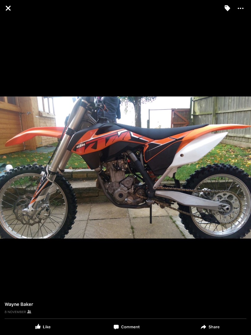 ktm 250 sxf vin number