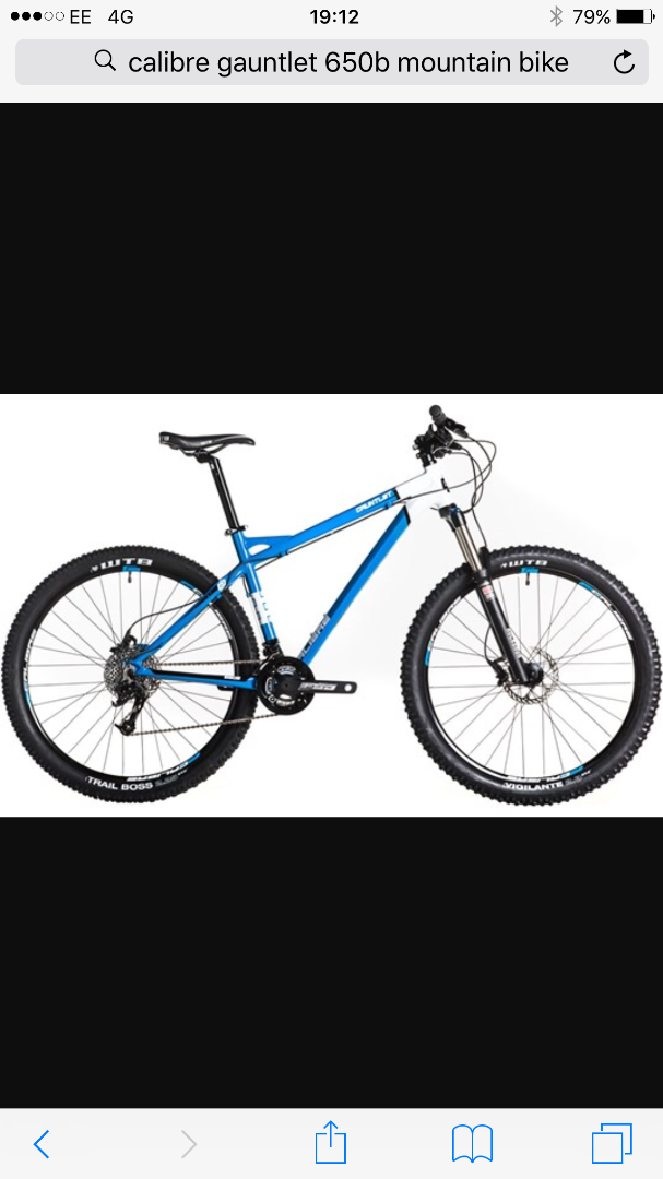 calibre gauntlet 650b mountain bike