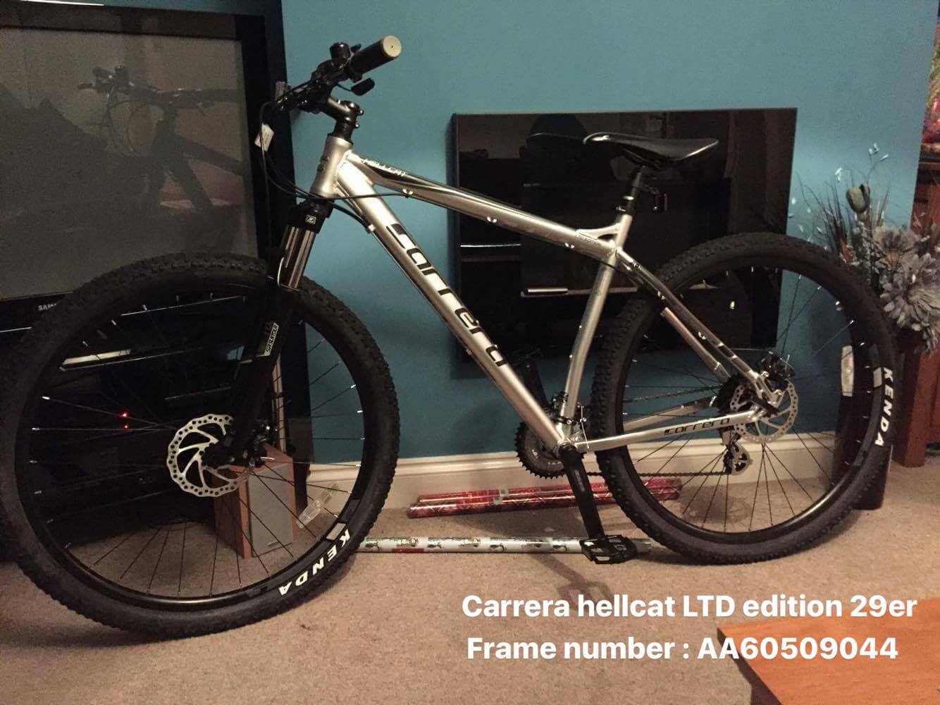 Stolen Carrera bicycles Hellcat Limited Edition