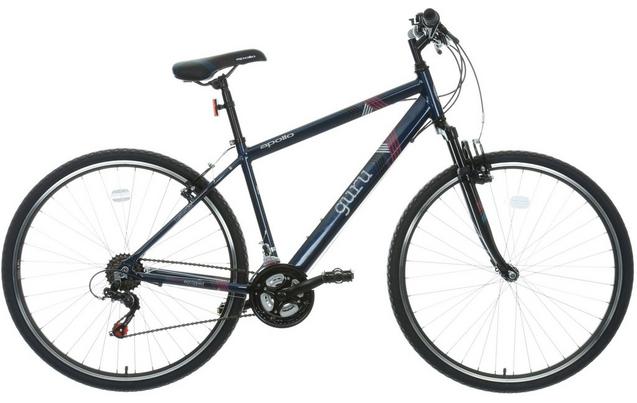 Apollo guru cheap mens hybrid bike