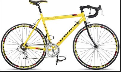 viking xrr road bike yellow