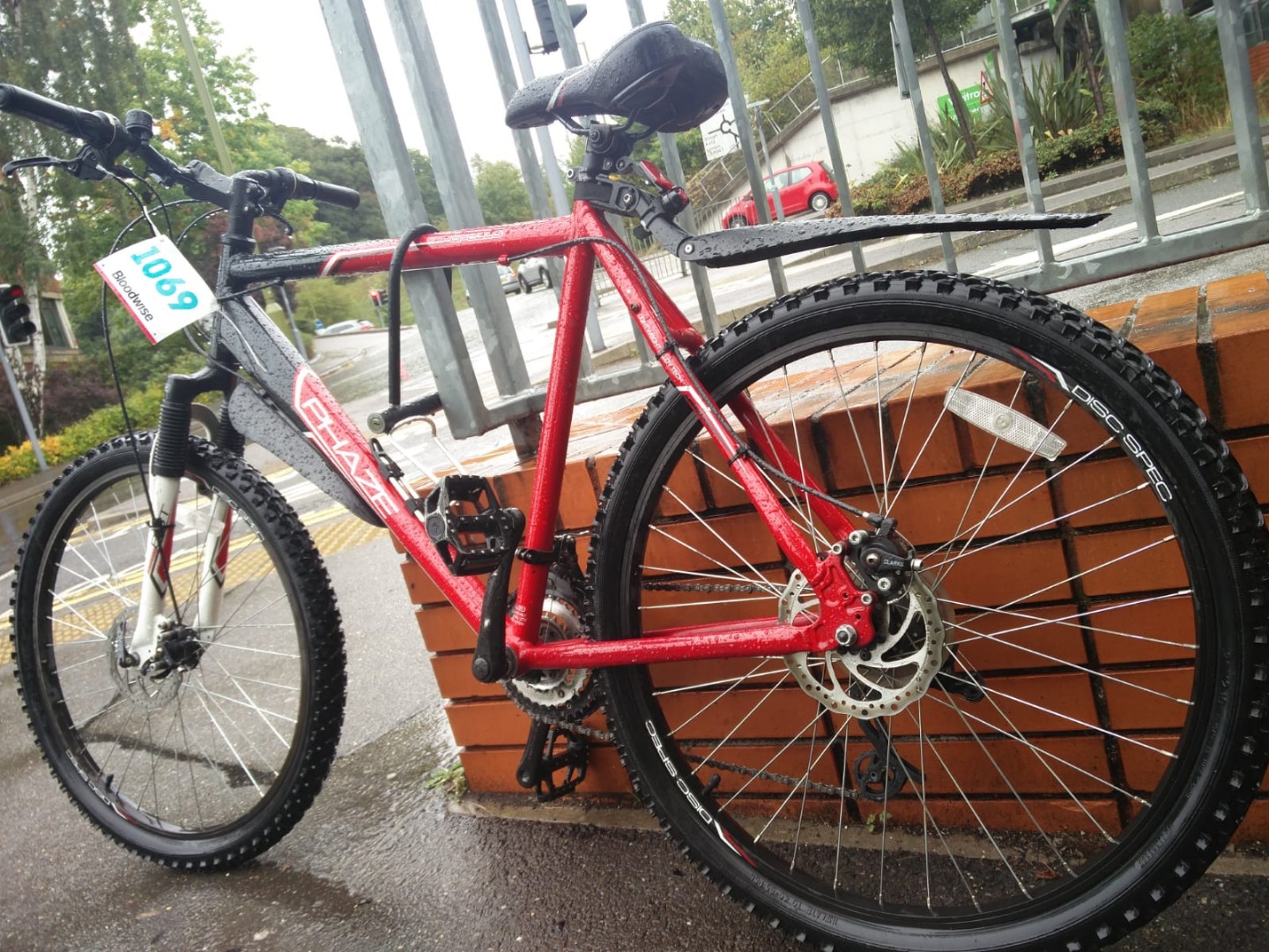 halfords red bike