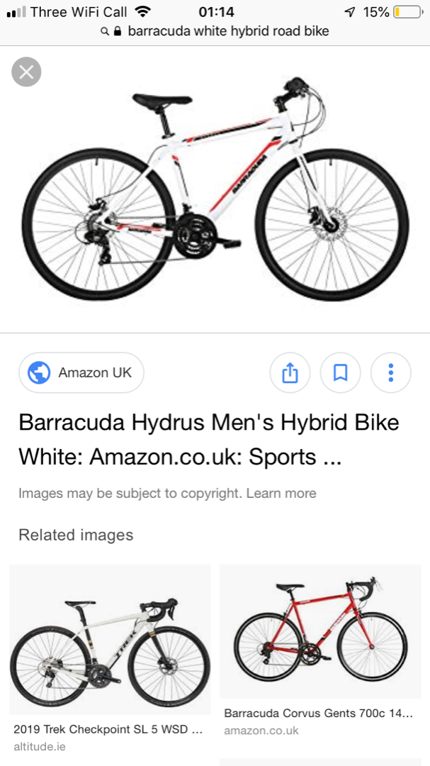 barracuda hydrus bike