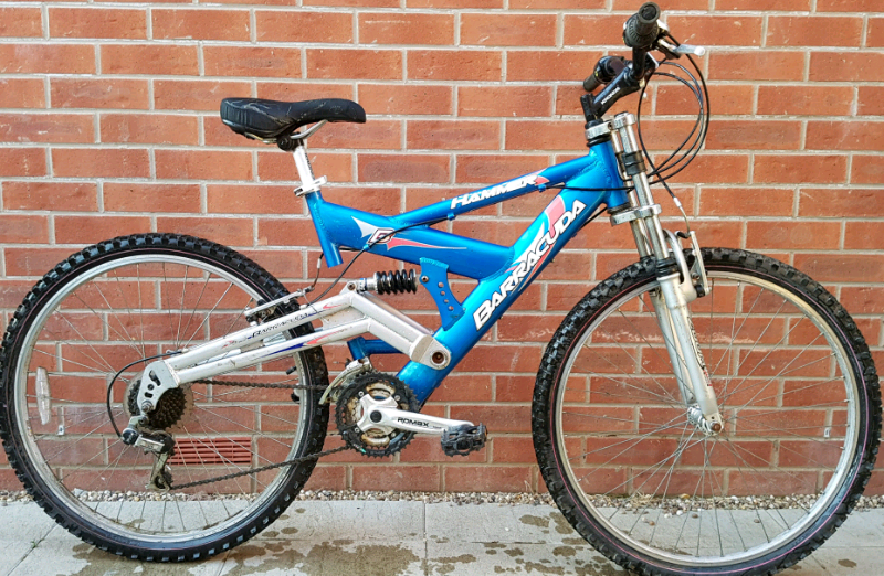 barracuda mountain bike full suspension