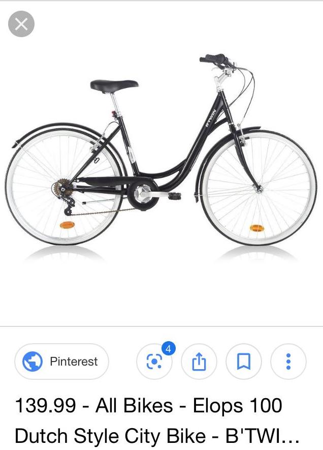 decathlon dutch bike