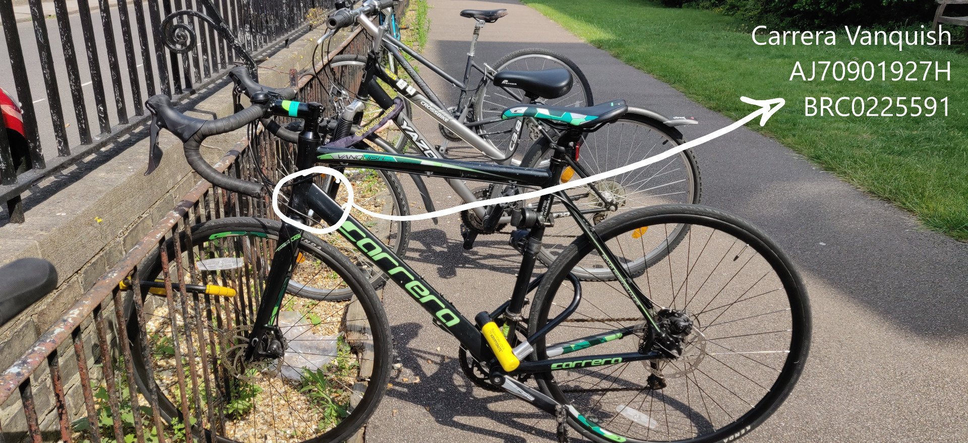 carrera vanquish bike