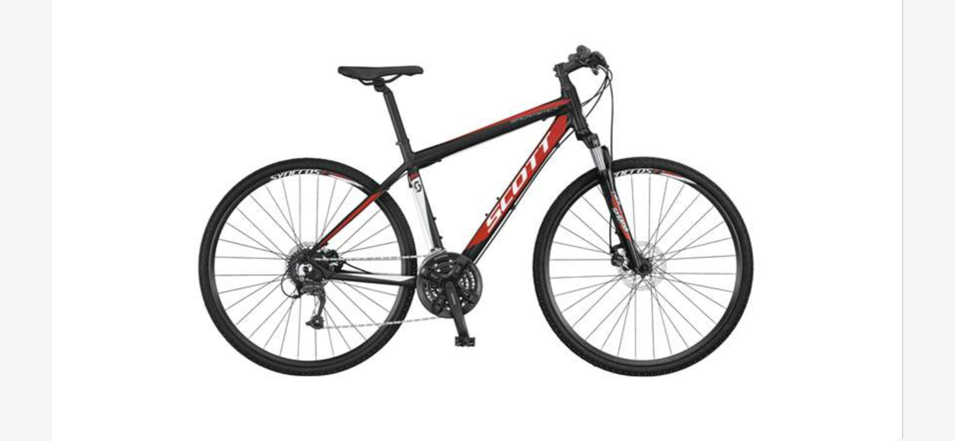 scott hybrid bike mens