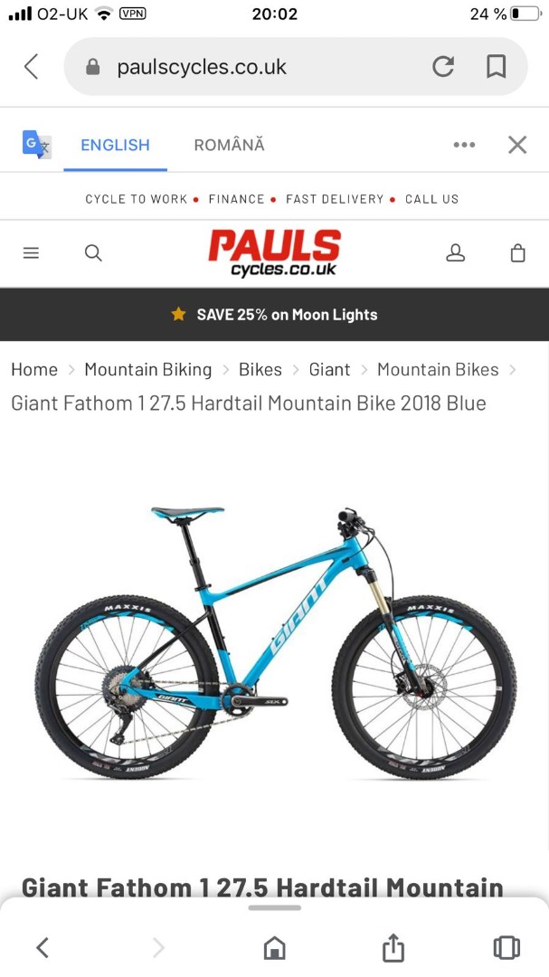 giant fathom 1 27.5 review