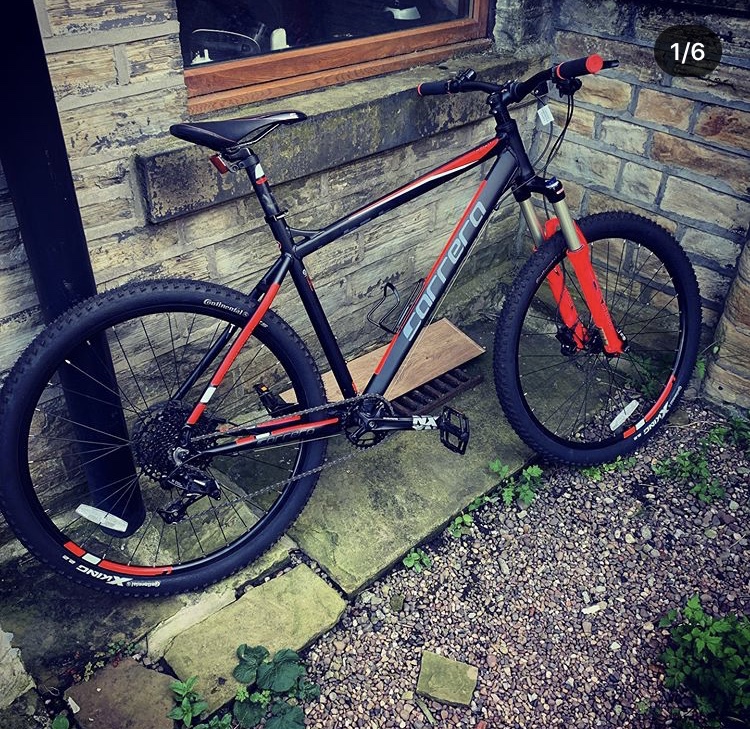 Stolen Carrera bicycles Fury