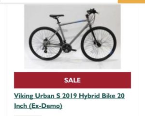 viking urban s 2019 hybrid bike
