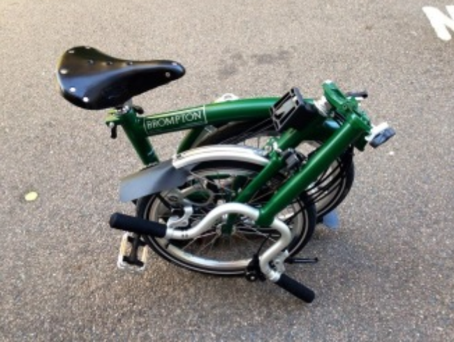 Stolen Brompton Bicycle Bs6102