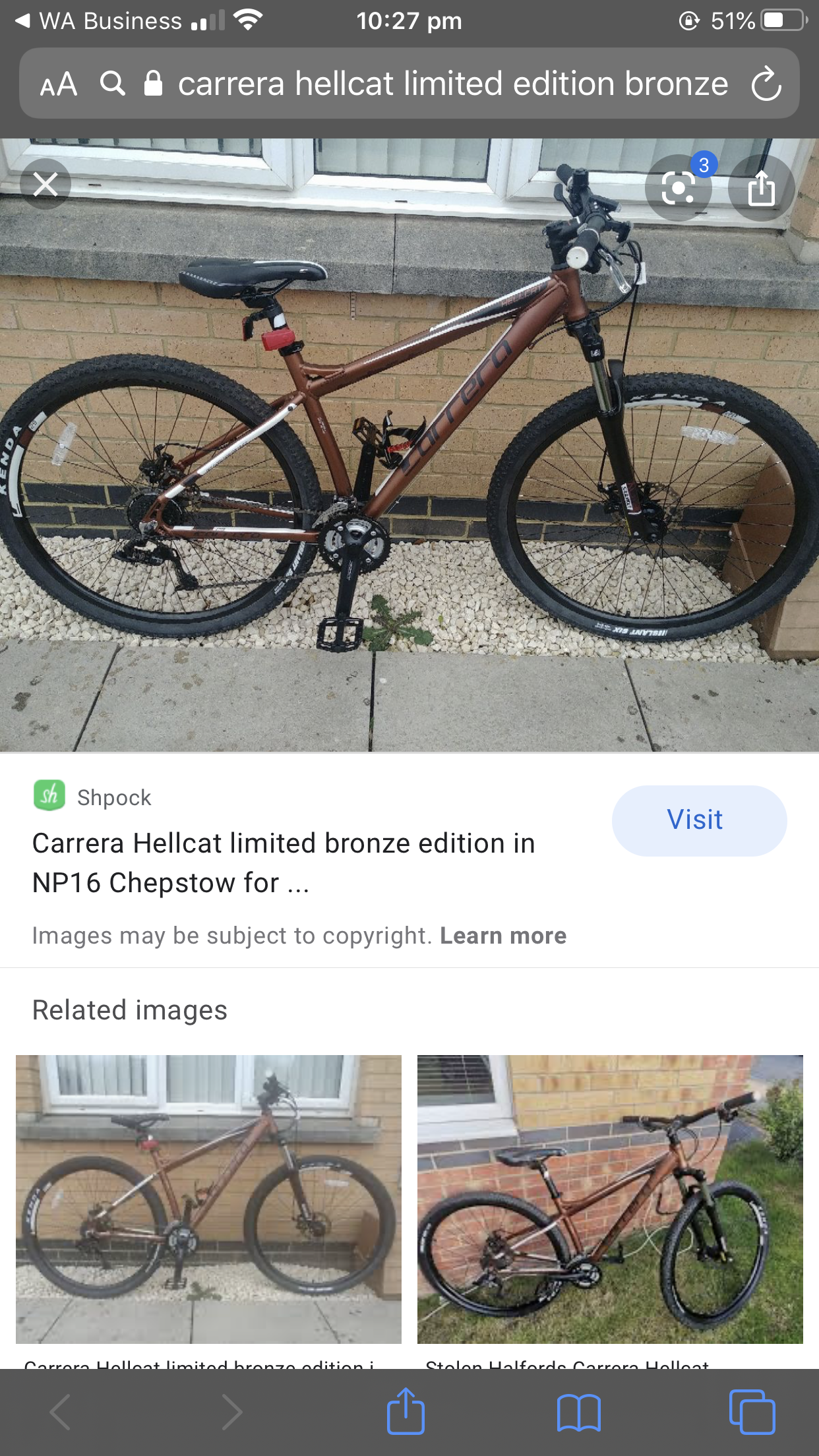 halfords carrera parva