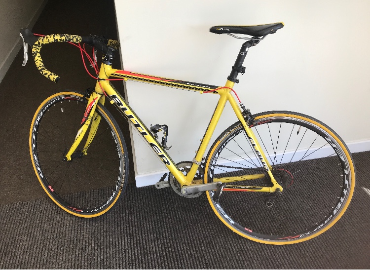 Claud butler hot sale yellow bike