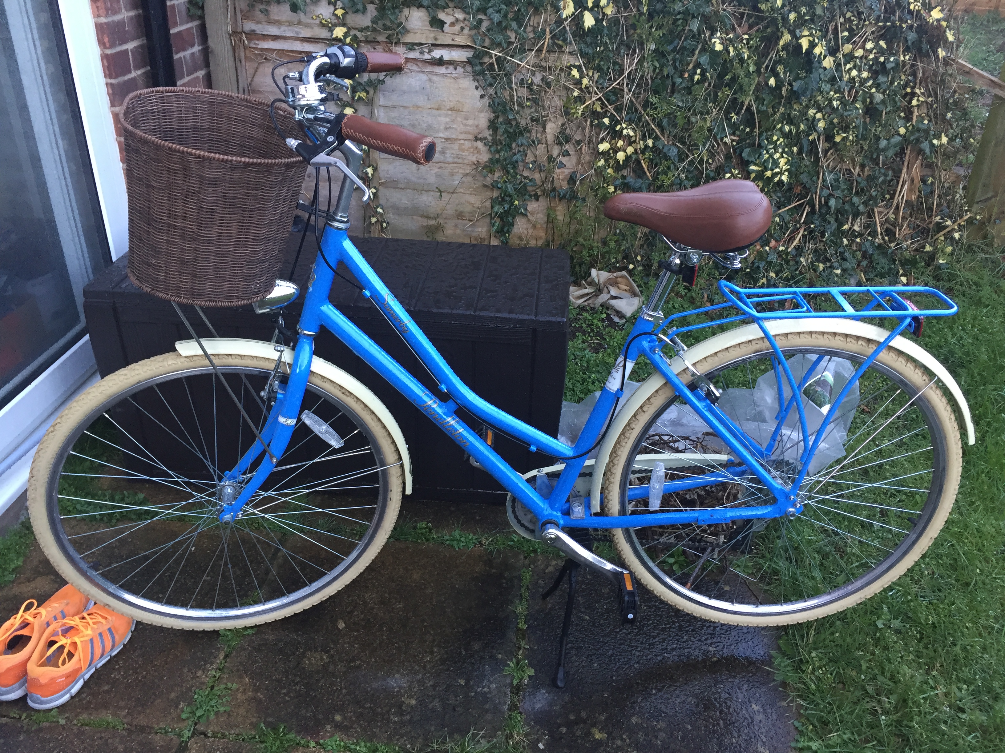 blue pendleton bike