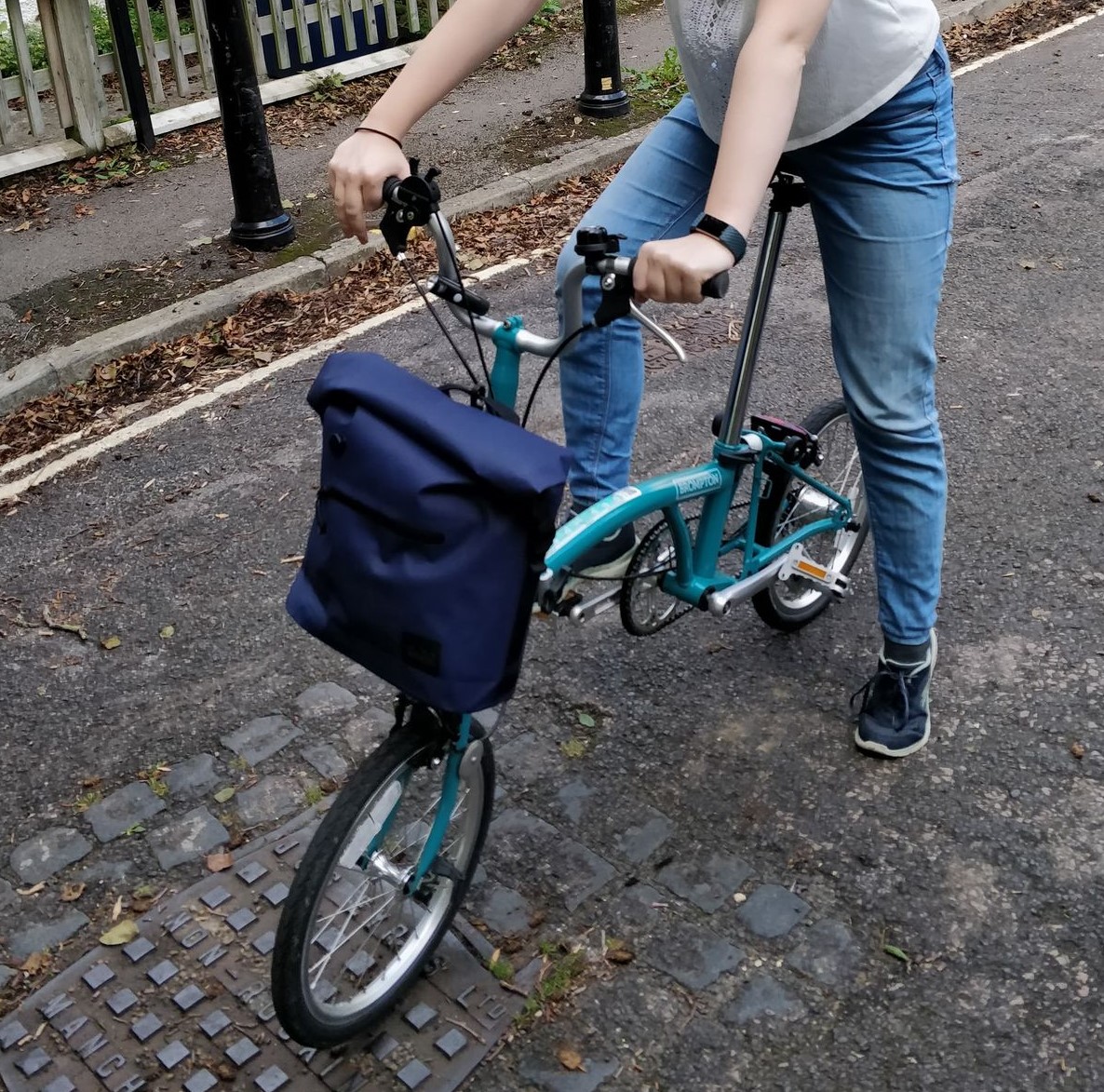 Stolen Brompton Bicycle B75