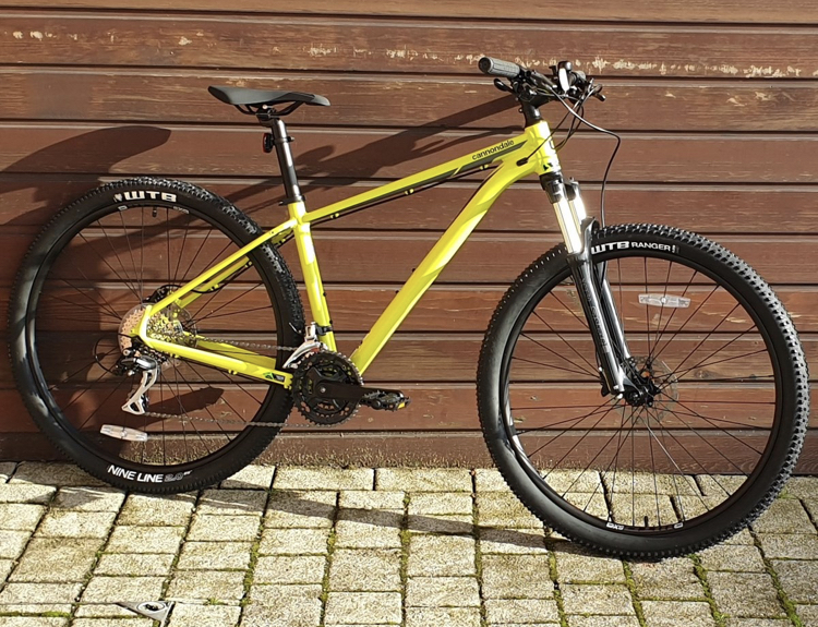 Bicicleta cannondale trail online 7