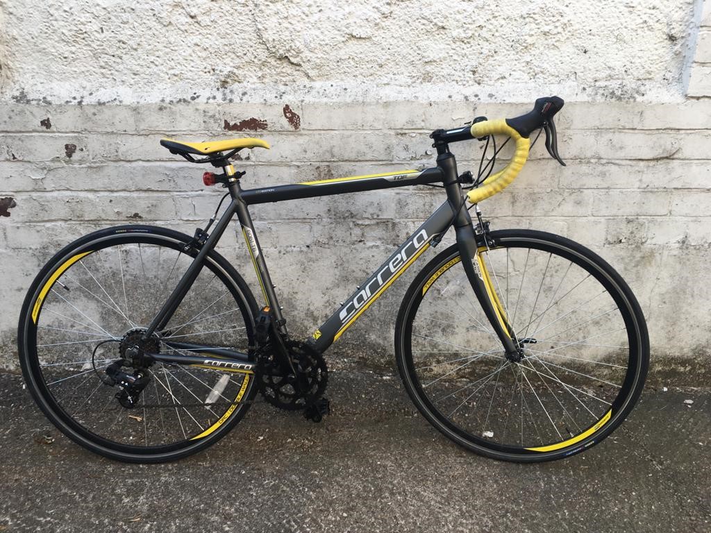 carrera 6061 t6 road bike