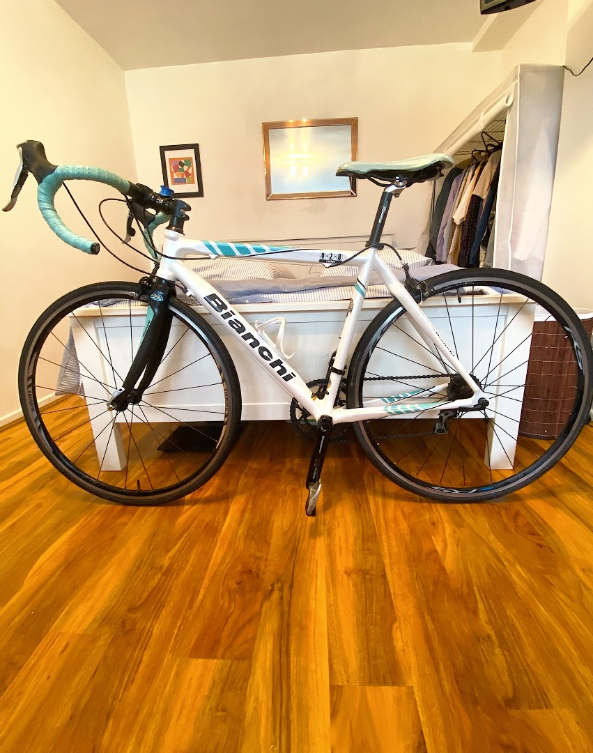 Stolen Bianchi 928 carbon fibre