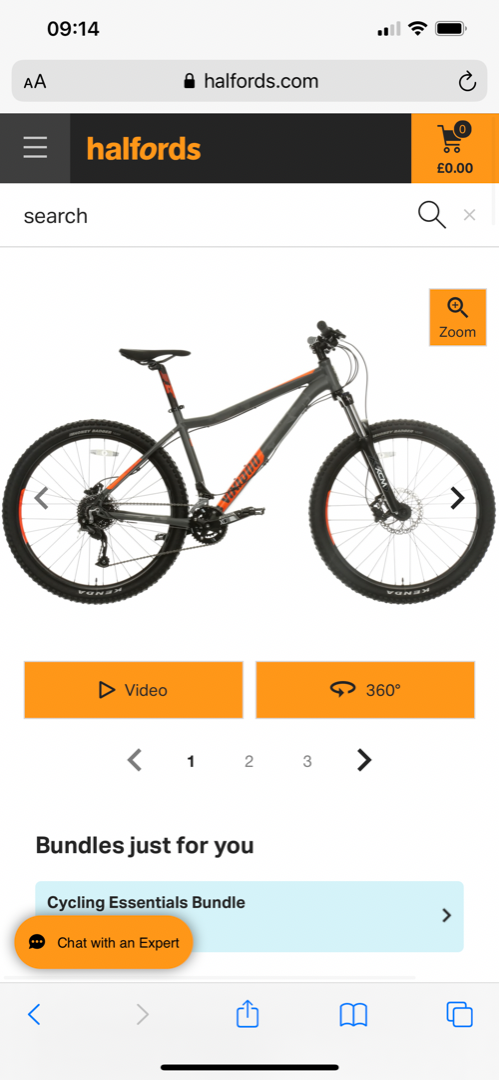 voodoo braag mens mountain bike