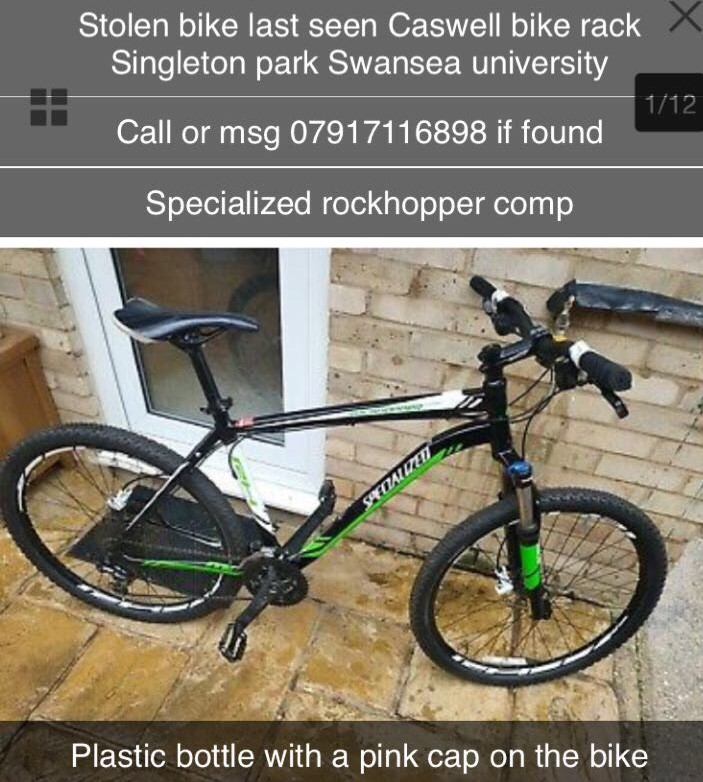 Stolen Specialized Rockhopper Comp