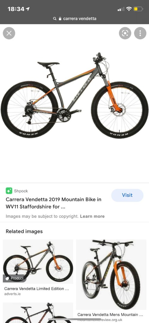 carrera vendetta parts