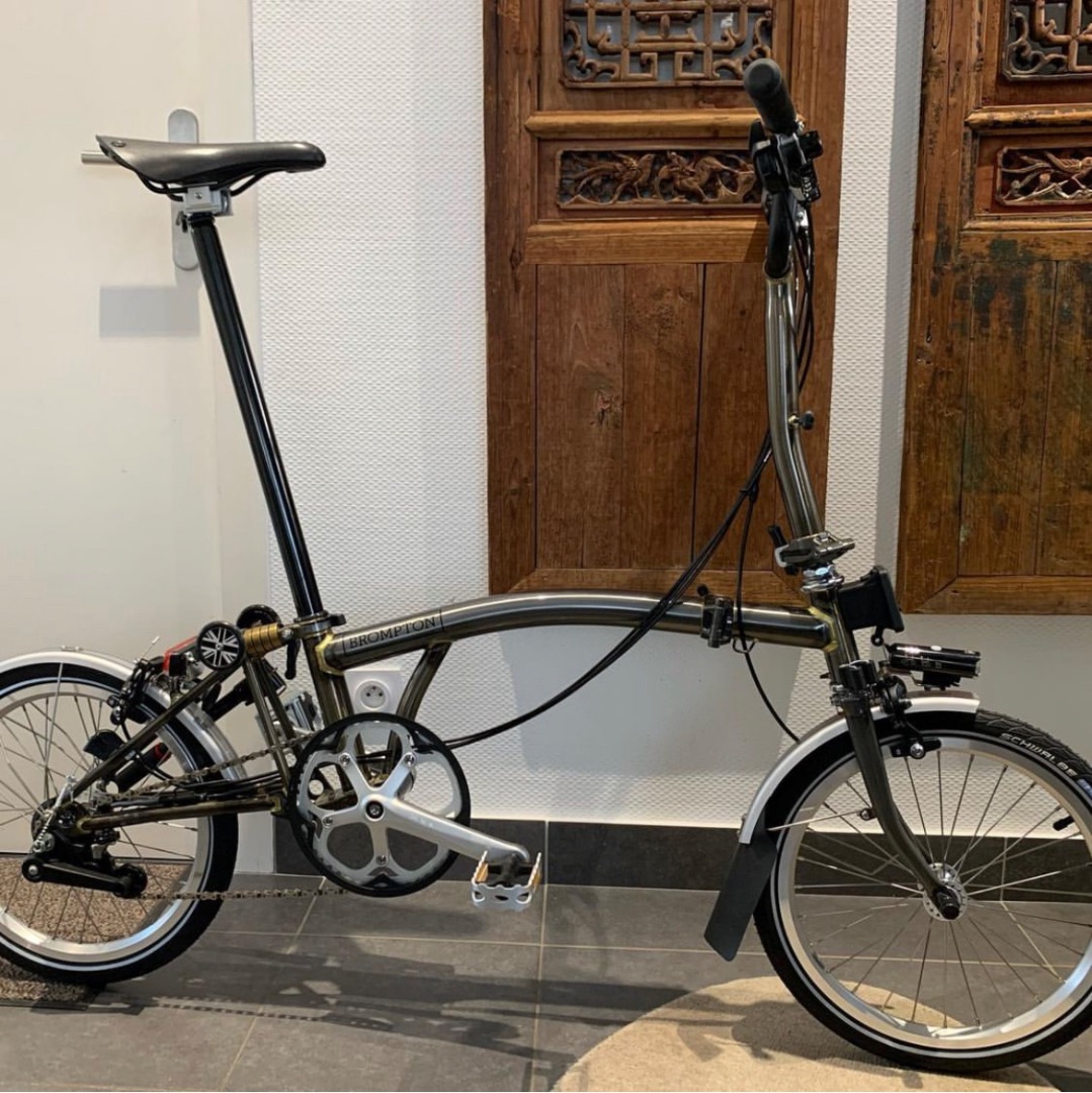 fake brompton bike