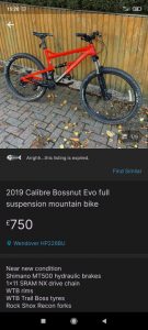 Calibre best sale bossnut gumtree