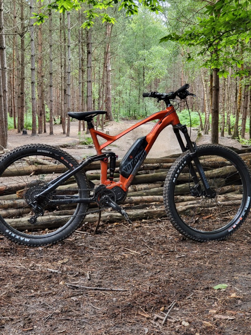 Voodoo full store suspension ebike