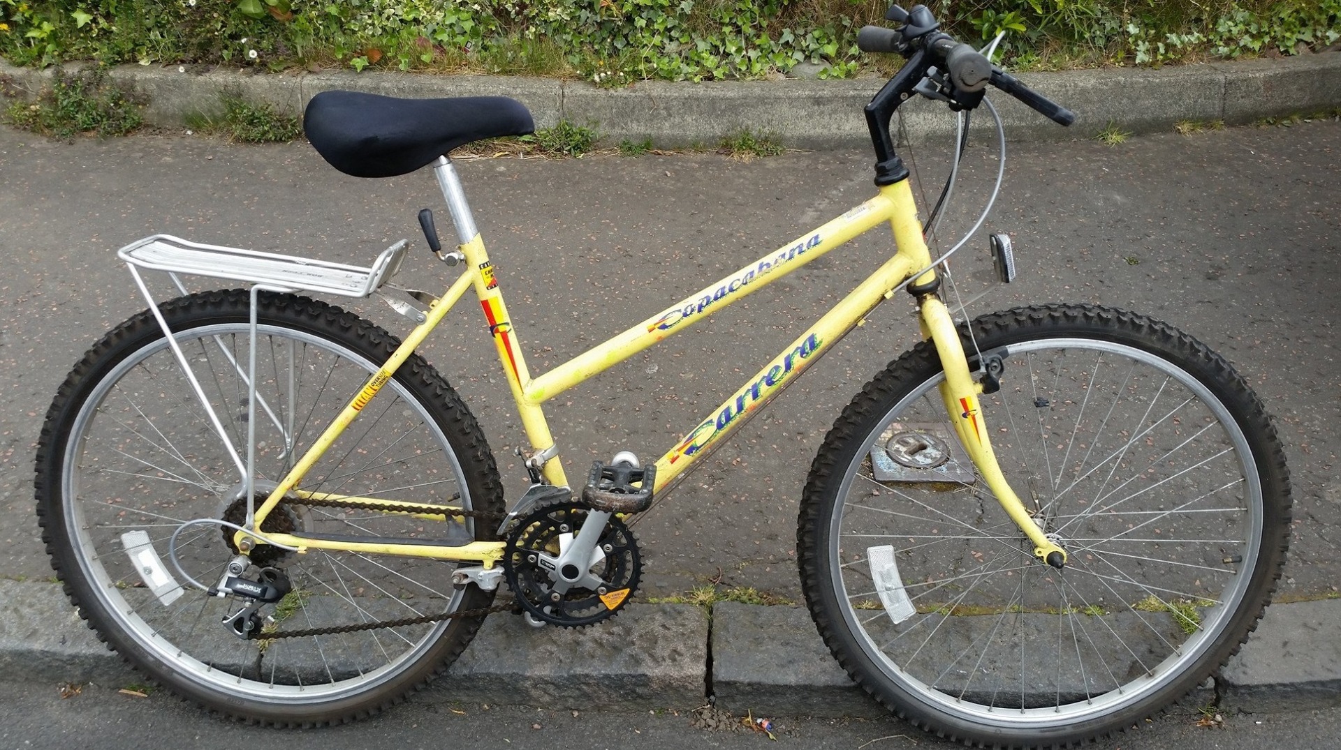 Carrera bike online yellow