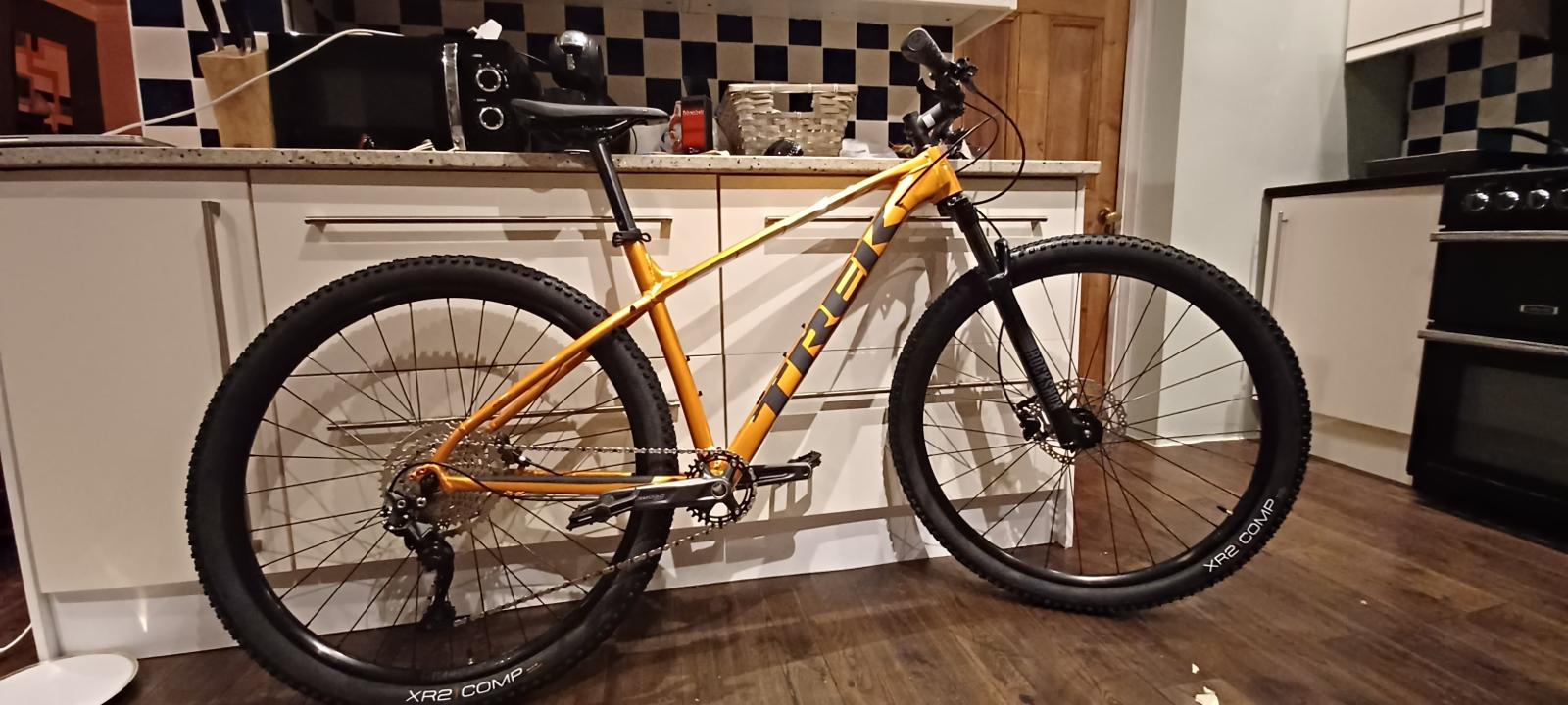 Trek x caliber 7 2021 orange hot sale