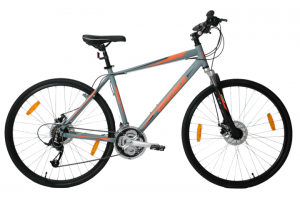 Ammaco Ammaco Road Runner Pro D Sports Grey and Orange (with electric conversion kit)